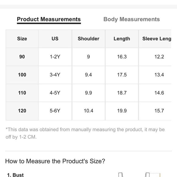 Shein Rash Guard Mermaid Swimsuit Size 4/5 (110) NWOT - Picture 4 of 4